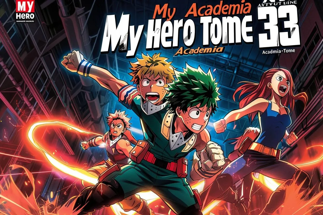 Le tome 33 de My Hero Academia, De la seconde A au OFA, publié en France par Ki-oon