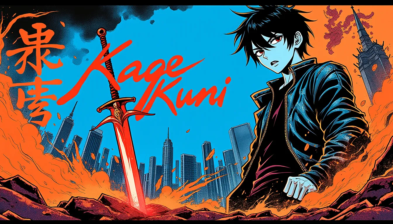 Couverture de manga en cours de composition