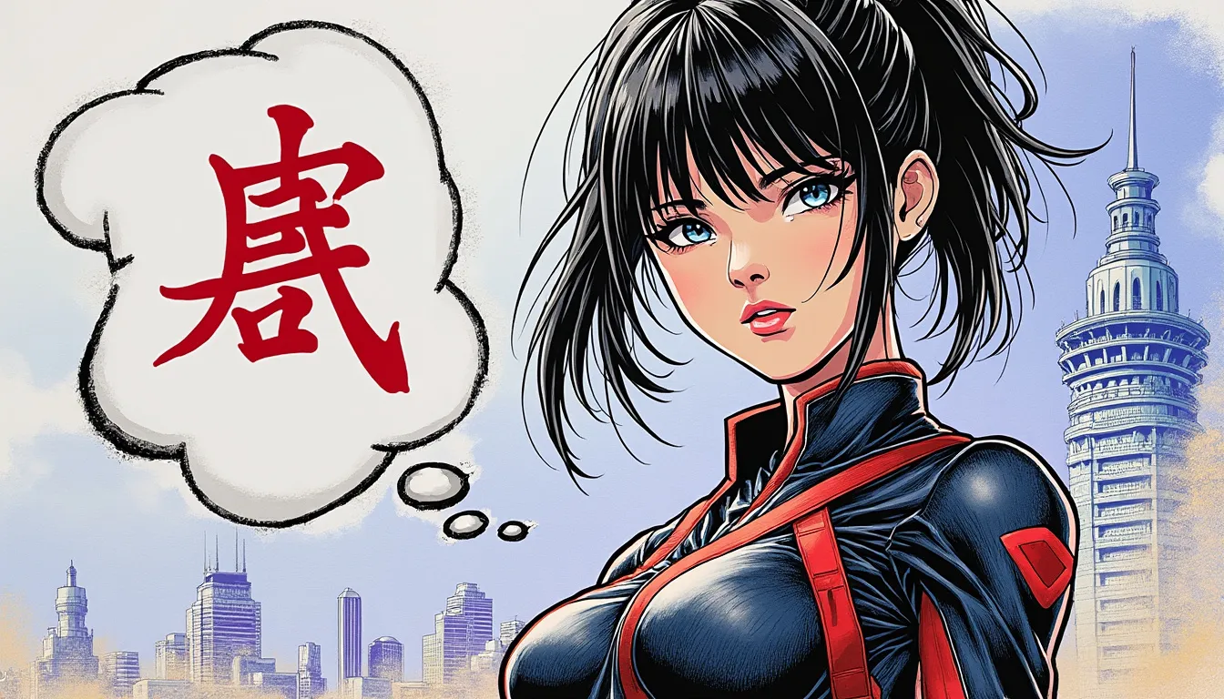 Étude d’ombrage sur un personnage de manga, du crayon au rendu final