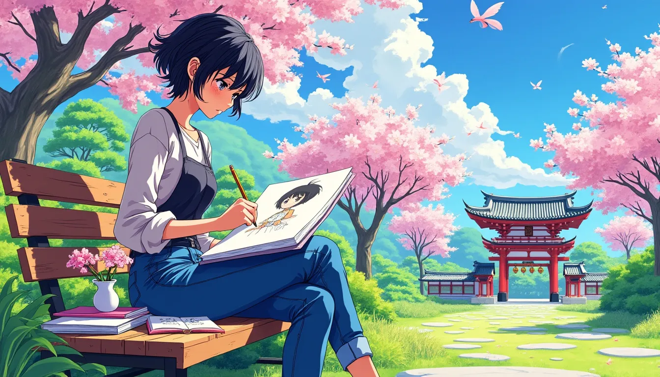découvrez des techniques de dessin en plein air pour créer vos propres mangas. apprenez à capturer l'essence de la nature et à enrichir vos illustrations avec des conseils pratiques et des astuces inspirantes pour donner vie à vos personnages dans des décors uniques.