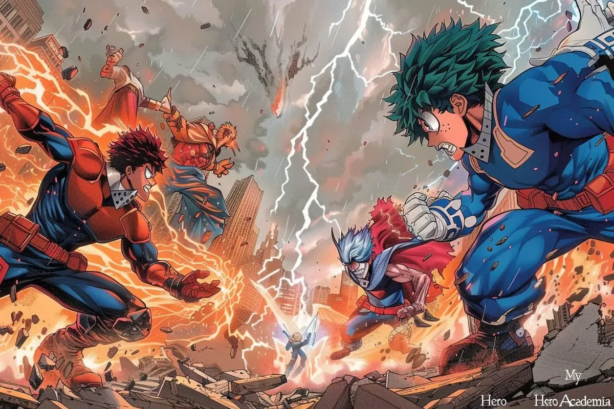 My Hero Academia tome 33 : la seconde A part chercher Deku
