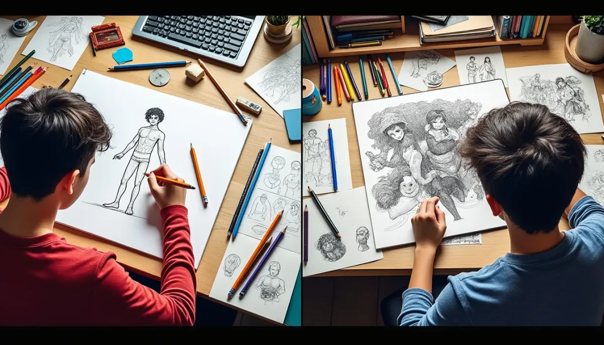 Dessiner un manga : développer ses compétences étape par étape