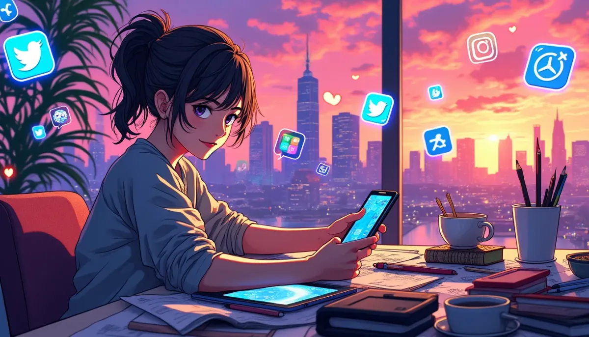 Dessiner un manga : comment se faire connaître sur les réseaux sociaux