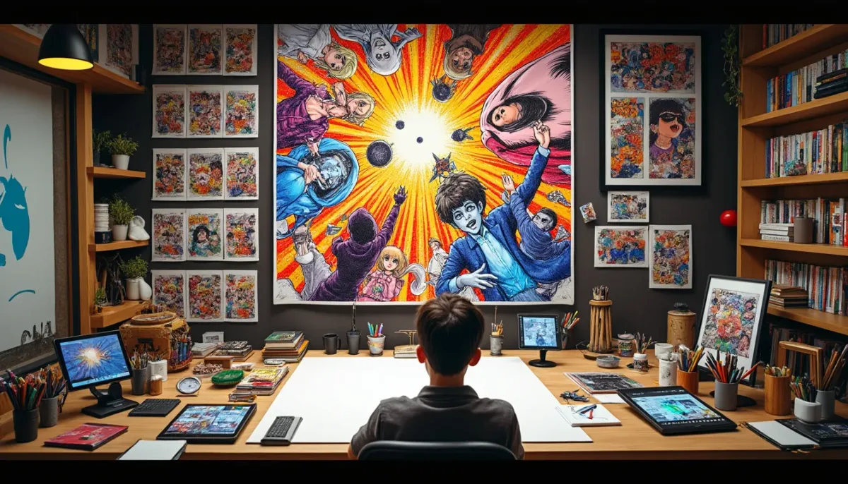 La couverture d’un manga : composition, couleurs, typographie