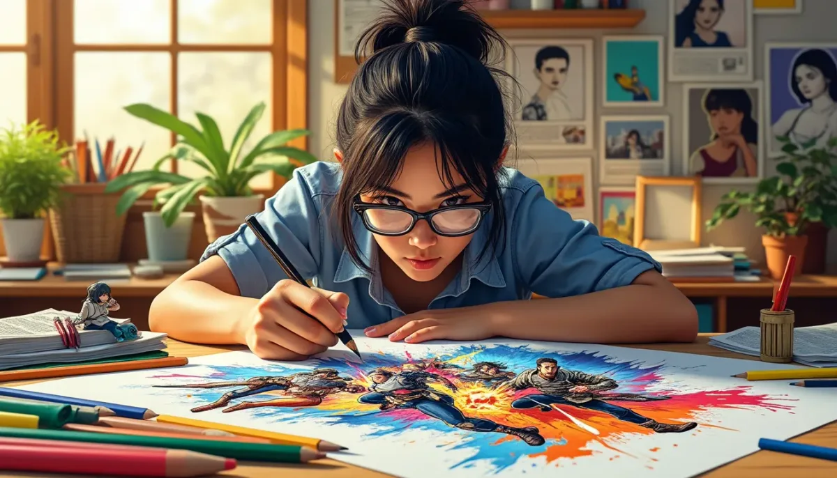 Découpage d’un manga : choisir ce que chaque case montre