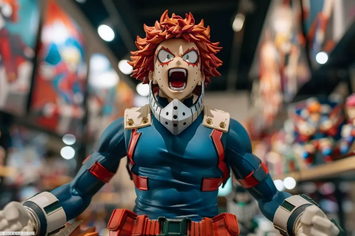 Figurine MHA Eijiro Kirishima : le collector Red Riot de la ligne Age of Heroes